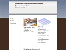 Tablet Screenshot of ib-fuegner.de